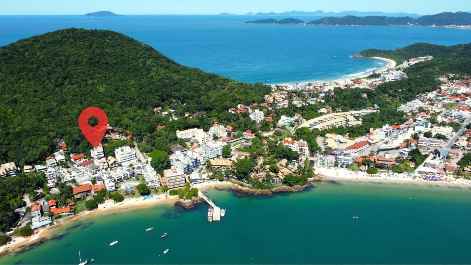 1079 - Apartamento Com Vista Para O Mar Em 봄비나스 외부 사진